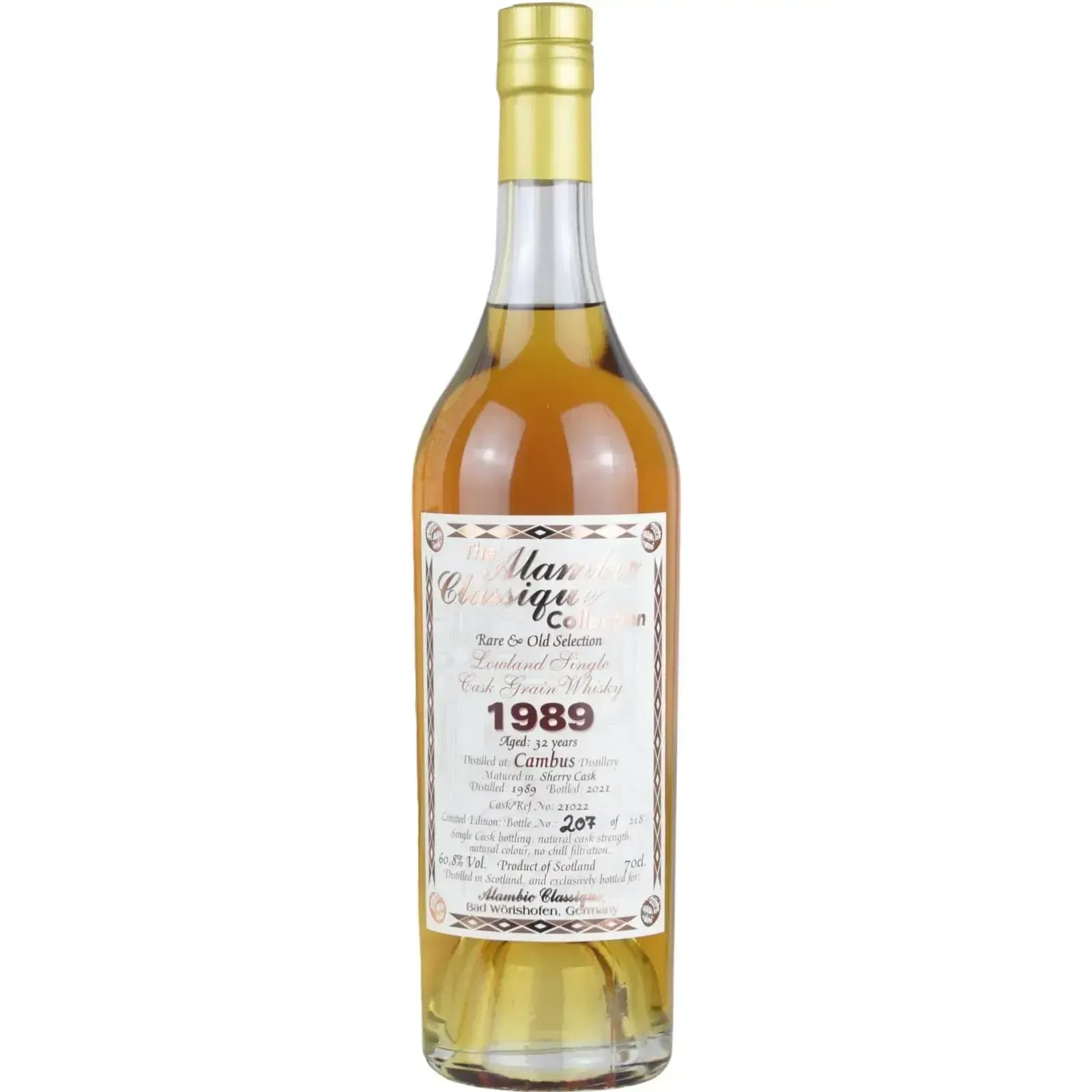 Cambus 32 Years Old 1989 Rare & Old Selection Alambic Classique 21022