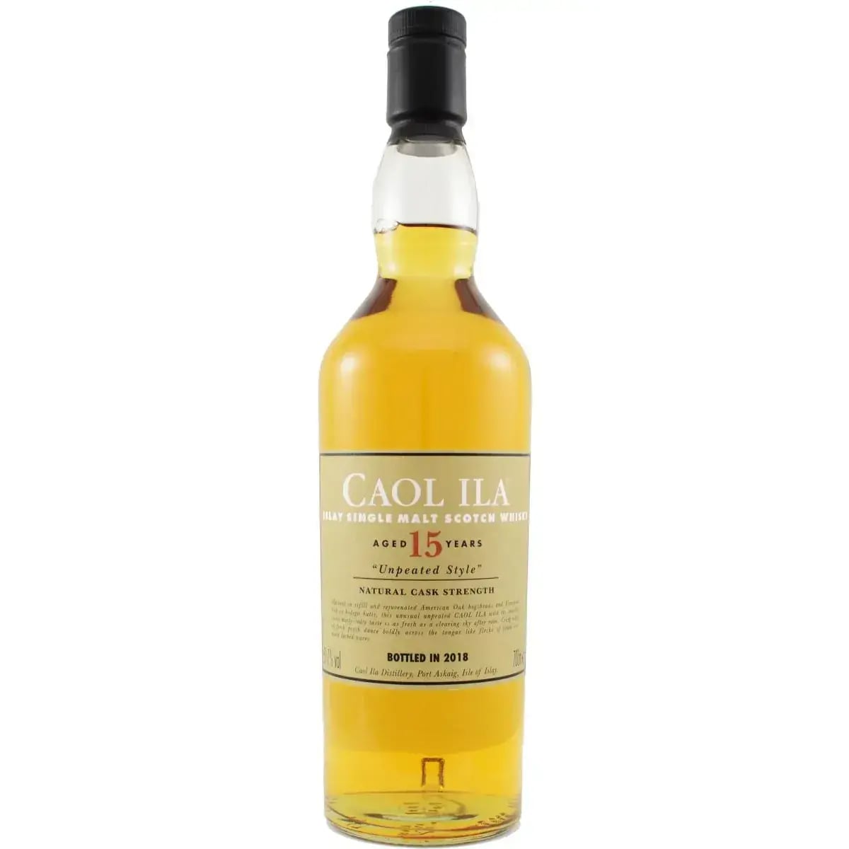 Caol Ila 15 Years Old Unpeated Style - Diageo Special Releases 2018