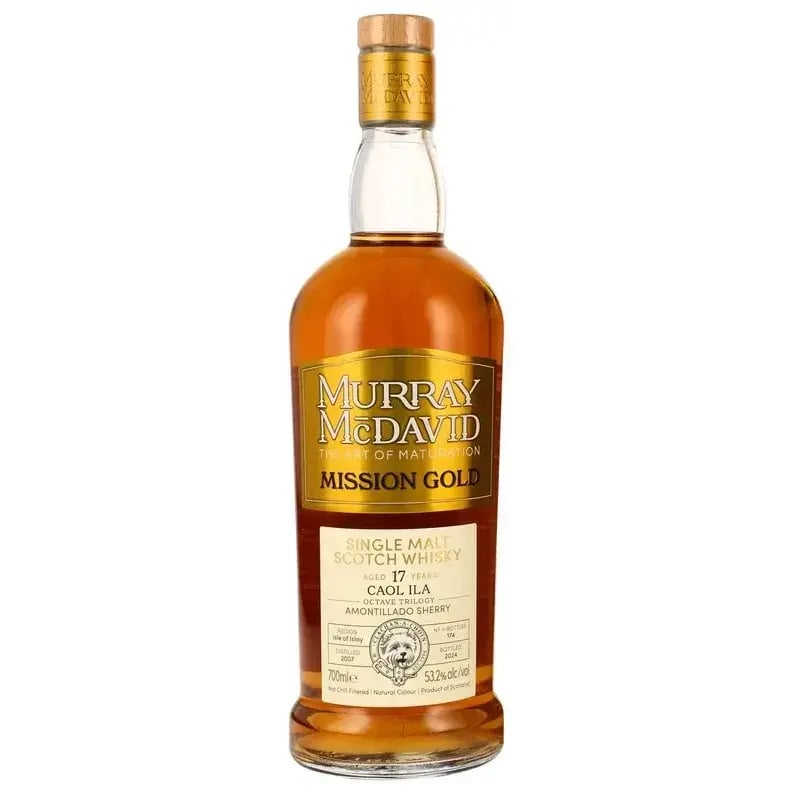Caol Ila 17 Years Old 2007 Mission Gold Octave Trilogy Murray McDavid 2301847-48