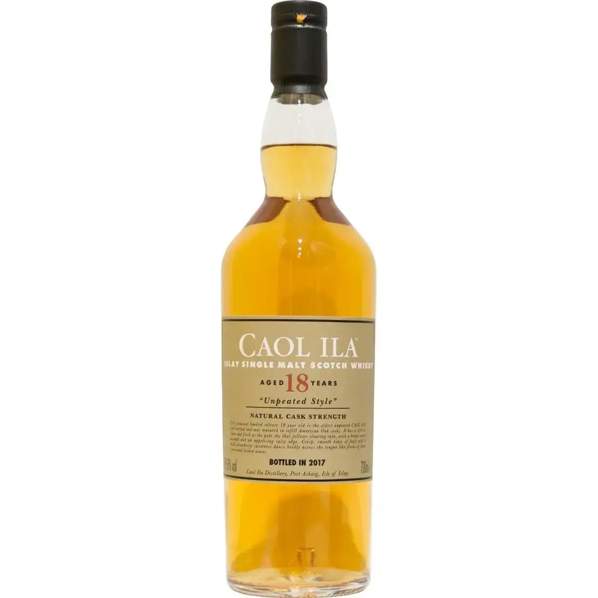 Caol Ila 18 Years Old Unpeated Style - Diageo Special Releases 2017