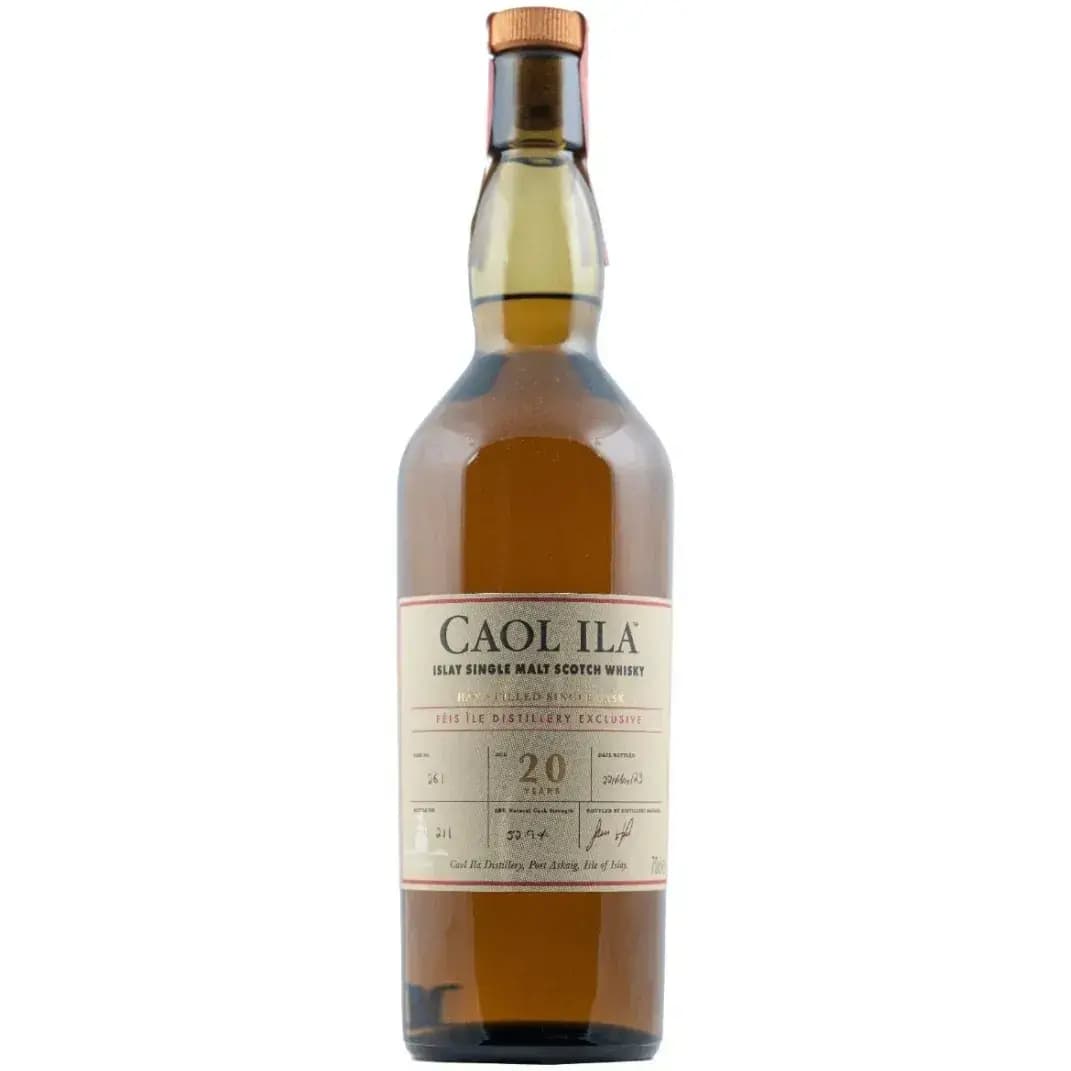 Caol Ila 20 Years Old Distillery Exclusive Handfilled Single Cask Cask Nr.261