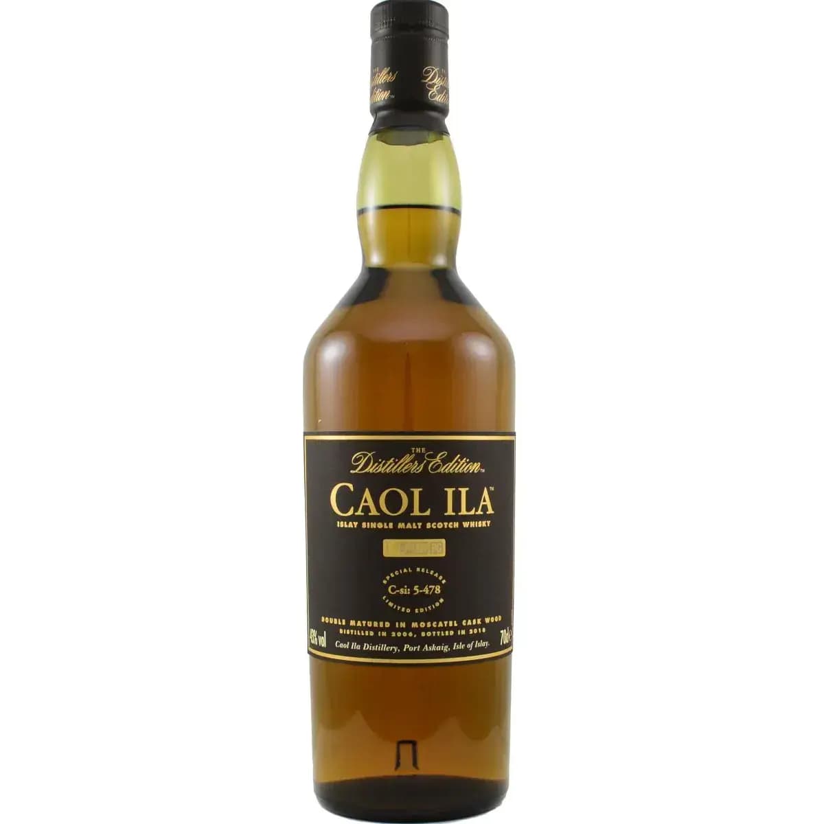 Caol Ila 2006 The Distillers Edition Cask Nr.C-si; 5-478