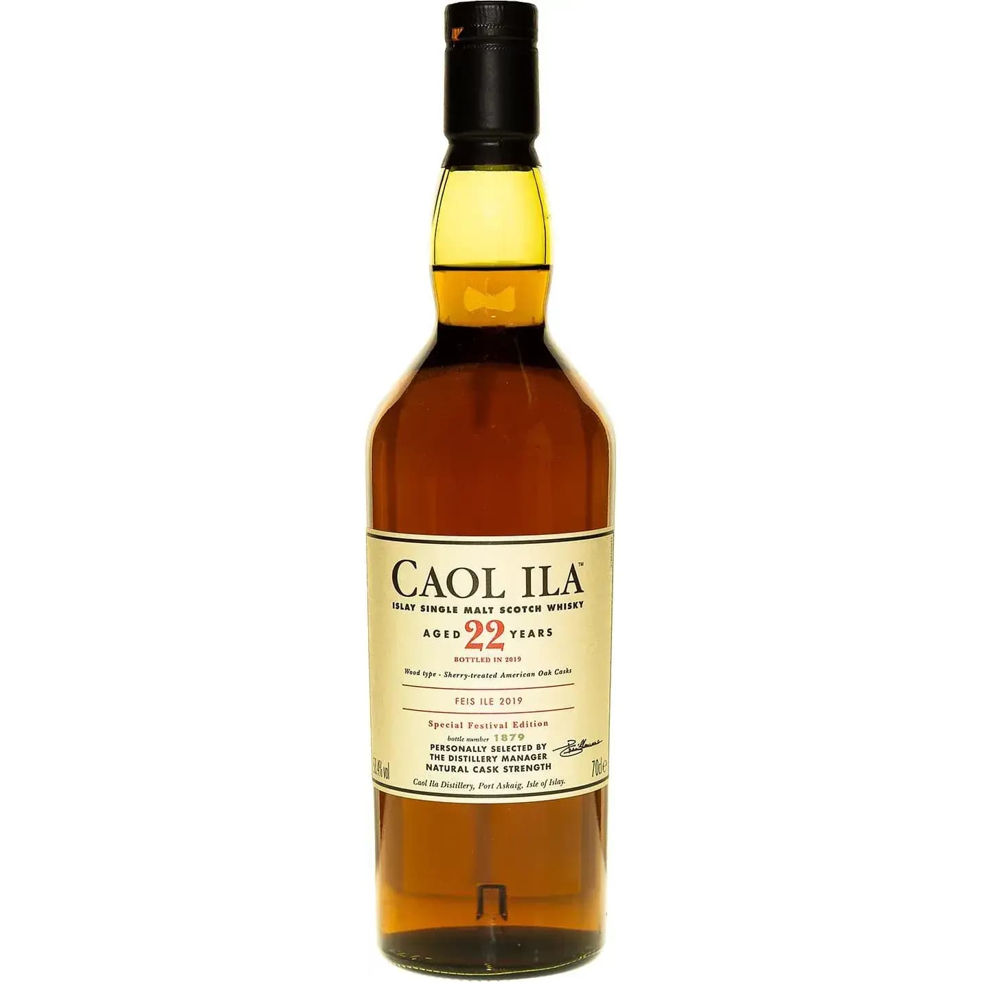 Caol Ila 22 Years Old Feis Ile 2019
