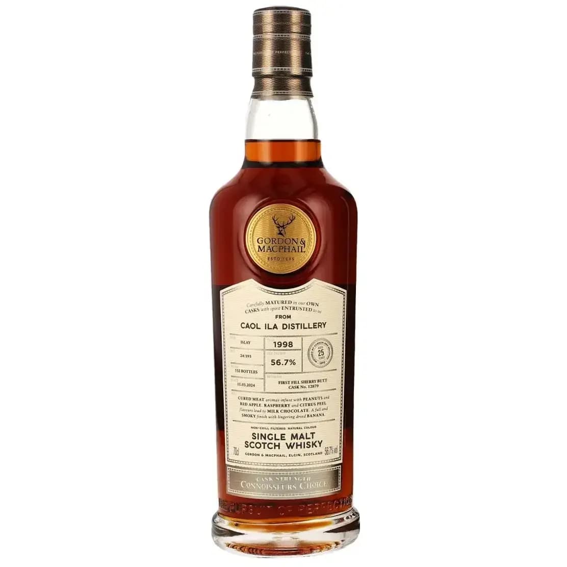 Caol Ila 25 Years Old 1998 Connoisseurs Choice Gordon McPhail 12879