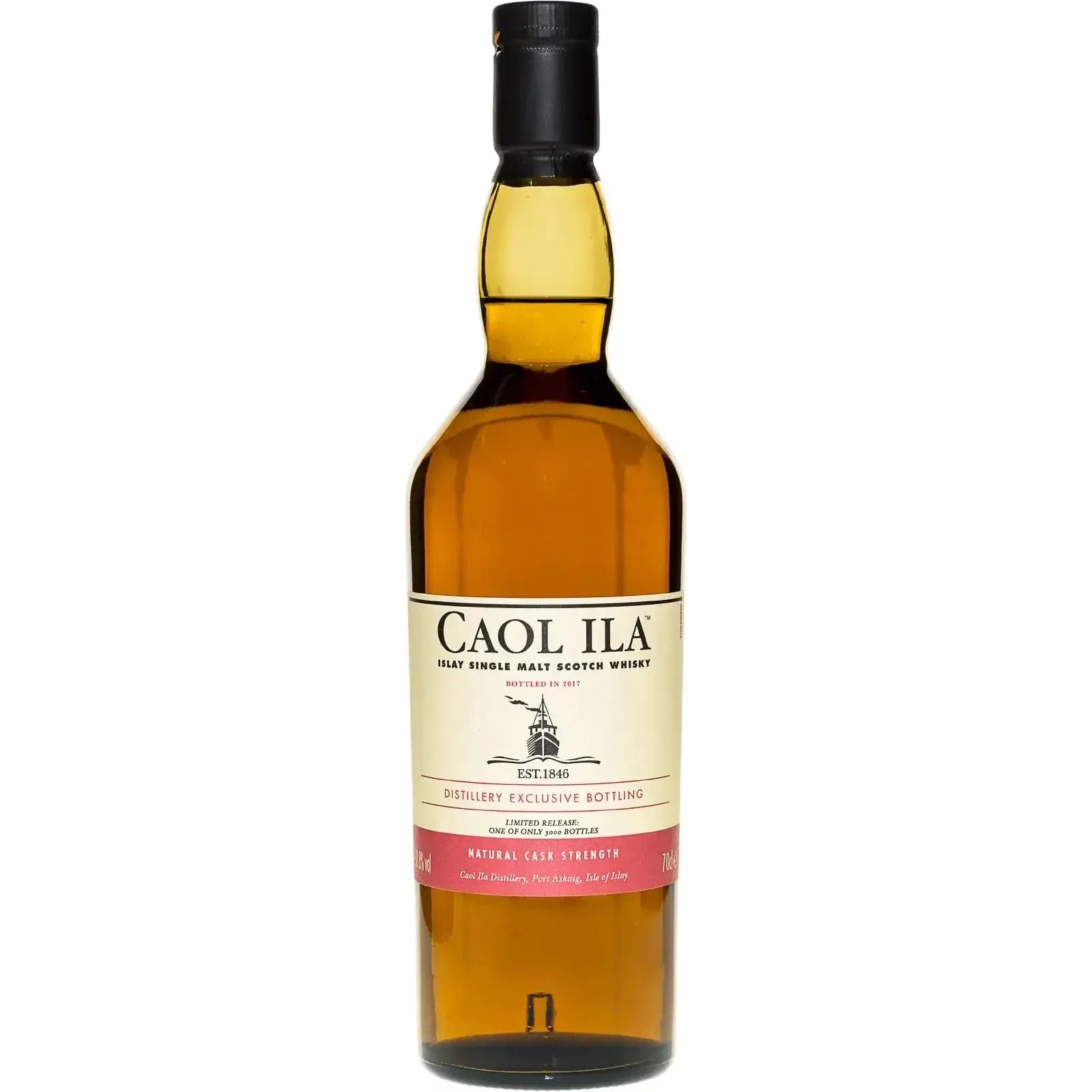 Caol Ila Distillery Exclusive Bottling Natural Cask Strength