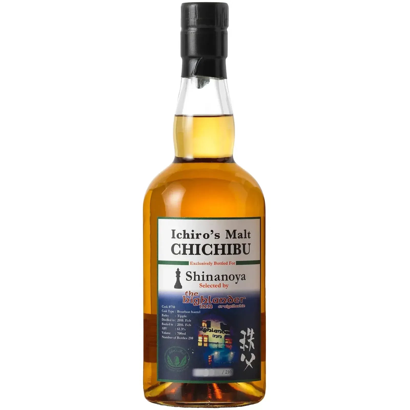 Chichibu 2010 Ichiro's Malt - Shinanoya by The Highlander Inn Cask Nr.710