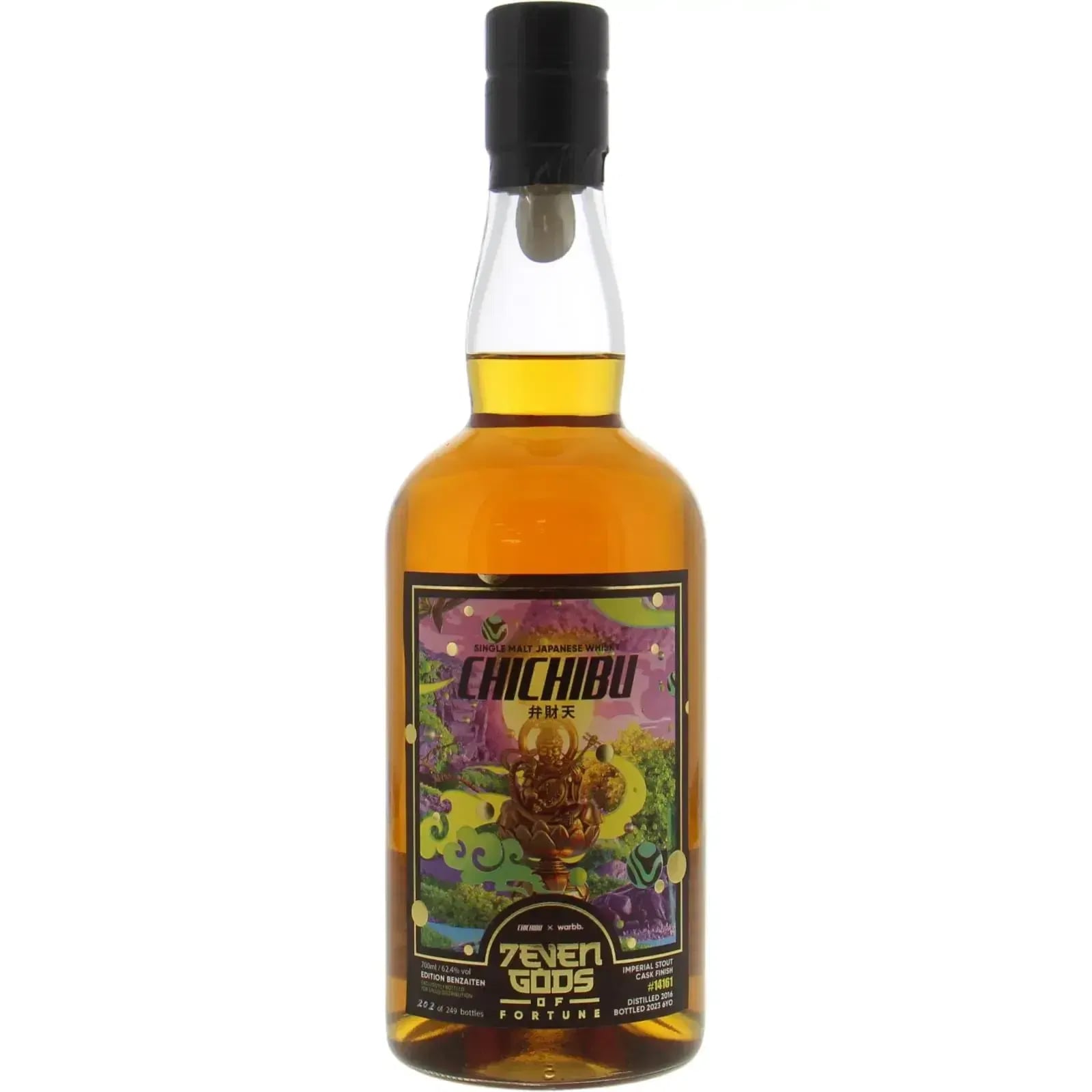 Chichibu 2016 7Even Gods Of Fortune Cask Nr.14161