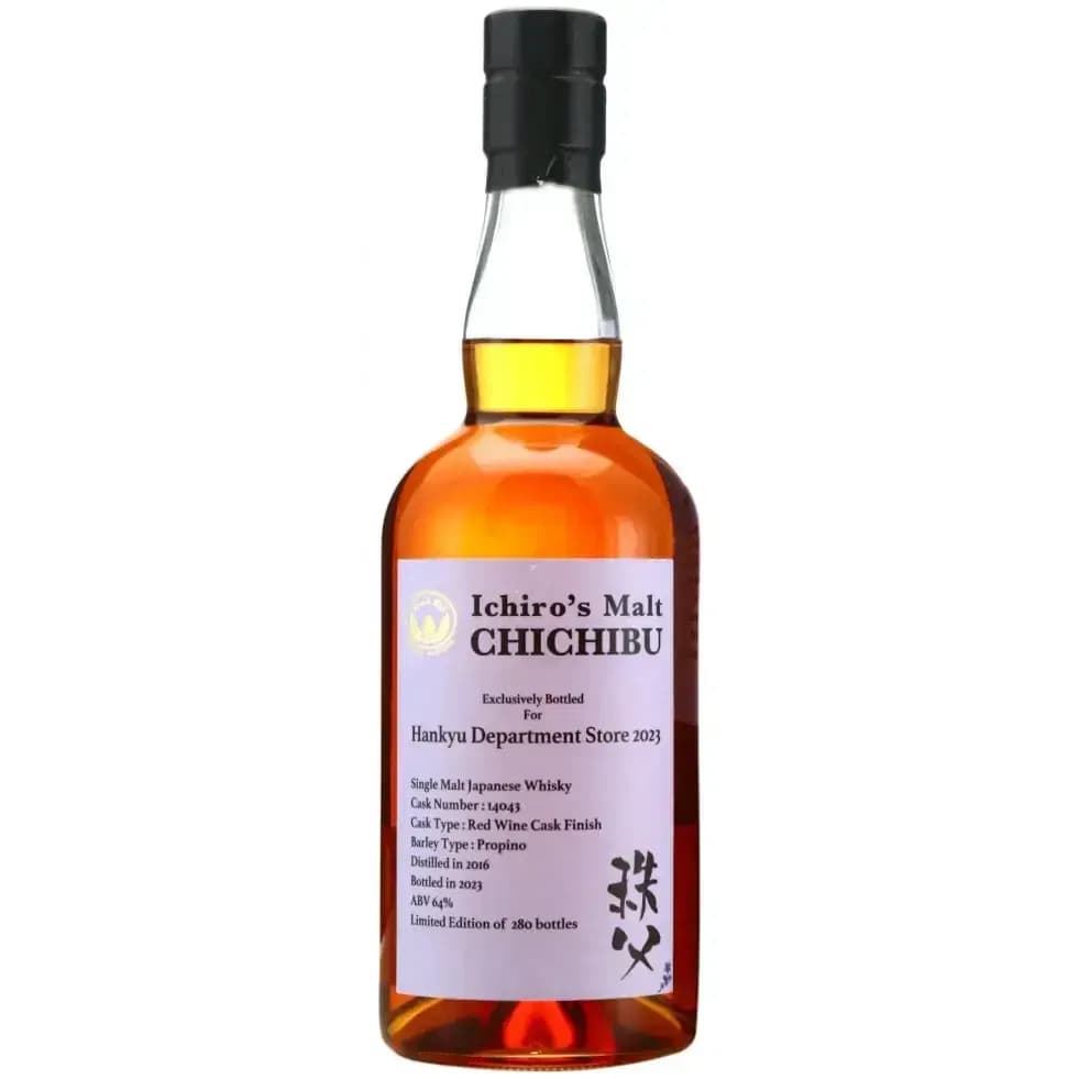Chichibu 2016 Ichiro's Malt Cask Nr.14043 Hankyu Department Store