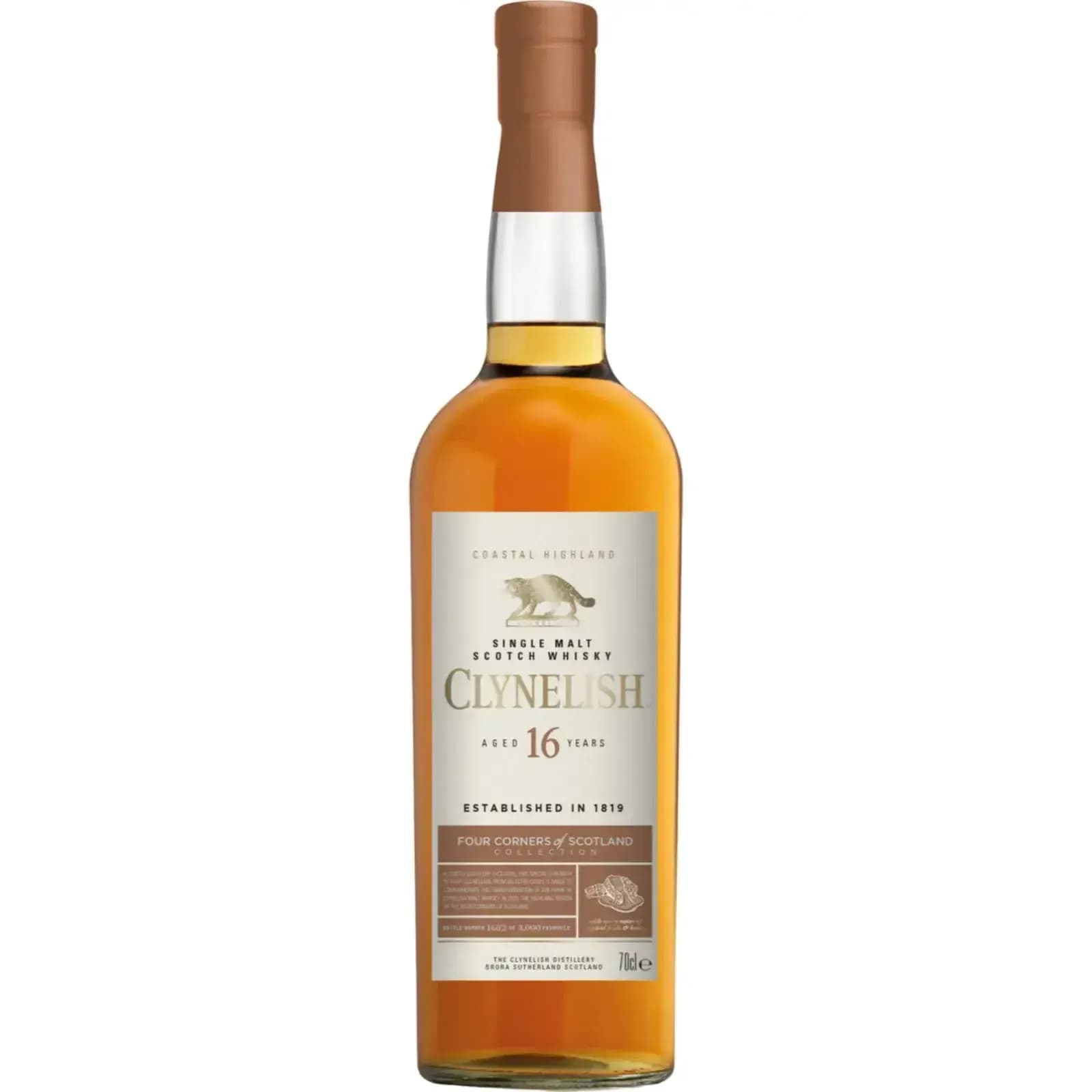 Clynelish 16 Years Old Four Corners Of Scotland
