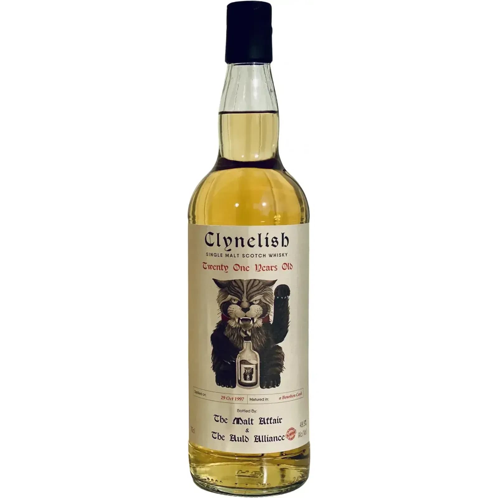 Clynelish 21 Years Old 1997 The Auld Alliance & The Malt Affair