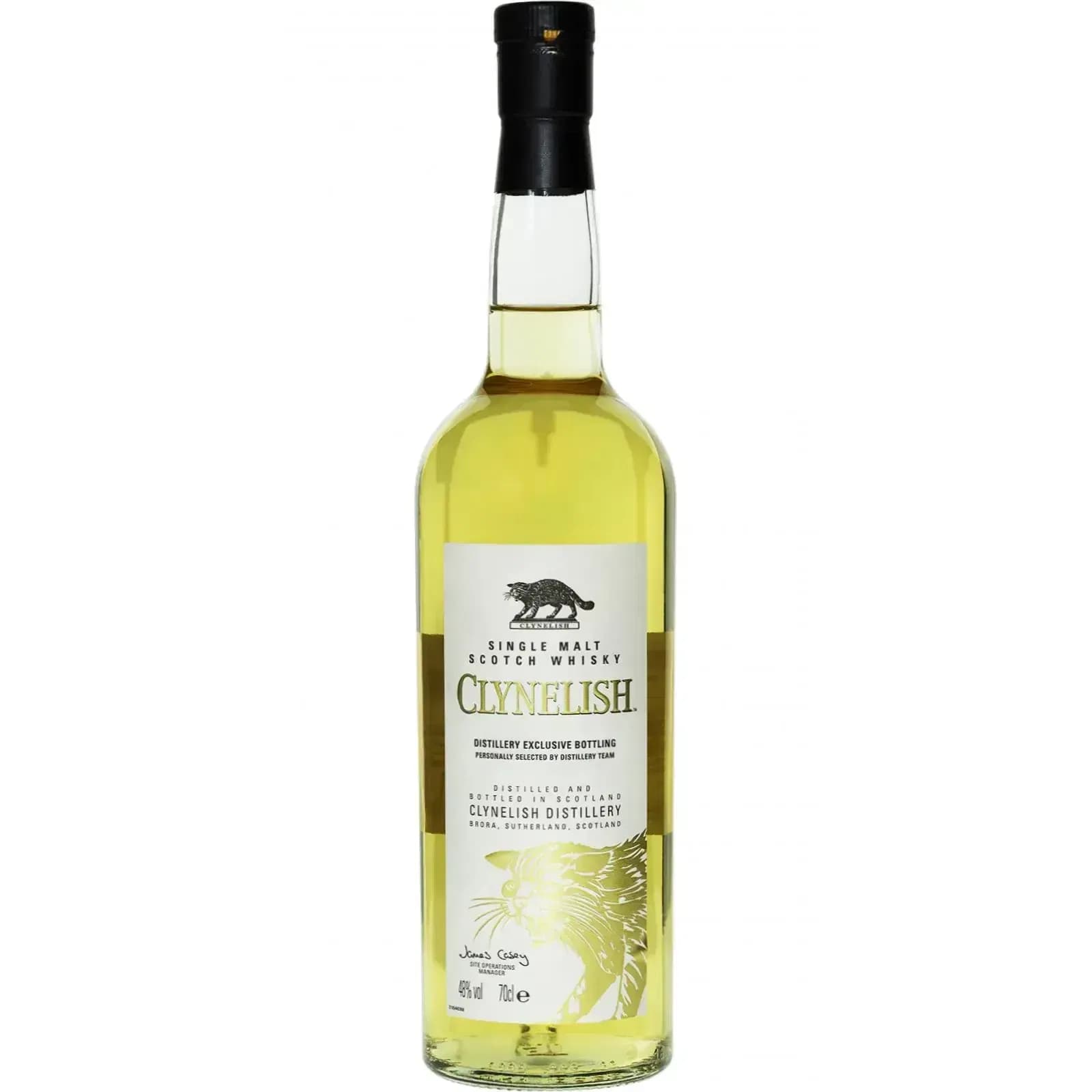 Clynelish Distillery Exclusive Bottling Available Only At The Distillery