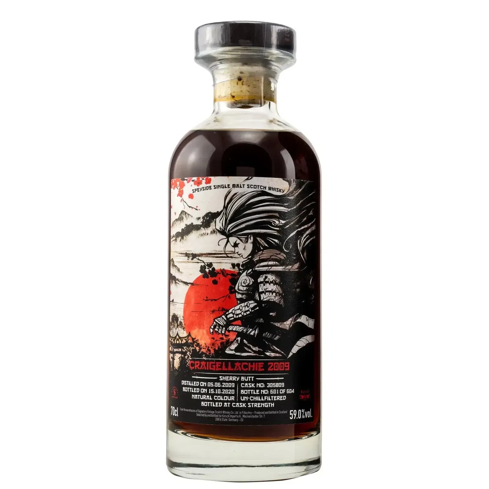 Craigellachie 11 Years Old 2009 Samurai Signatory Vintage 305809