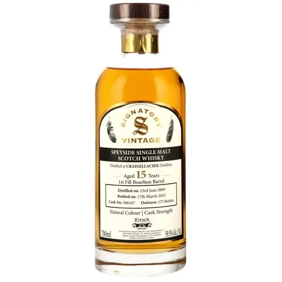 Craigellachie 15 Years Old 2009/2025 Signatory Vintage 306167