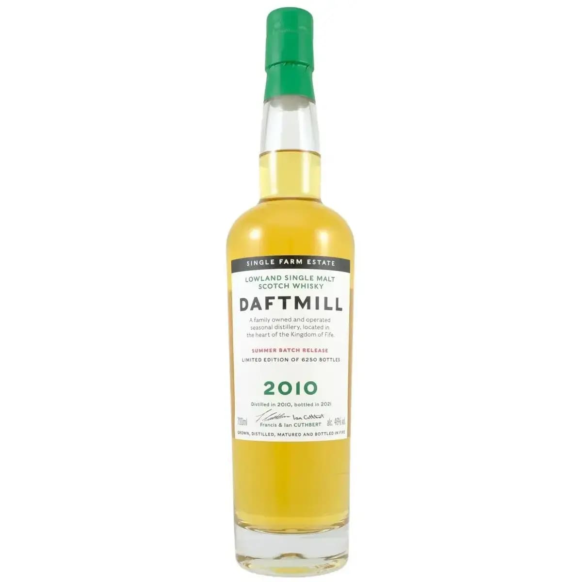 Daftmill 12 Years Old 2010 Summer Batch Release