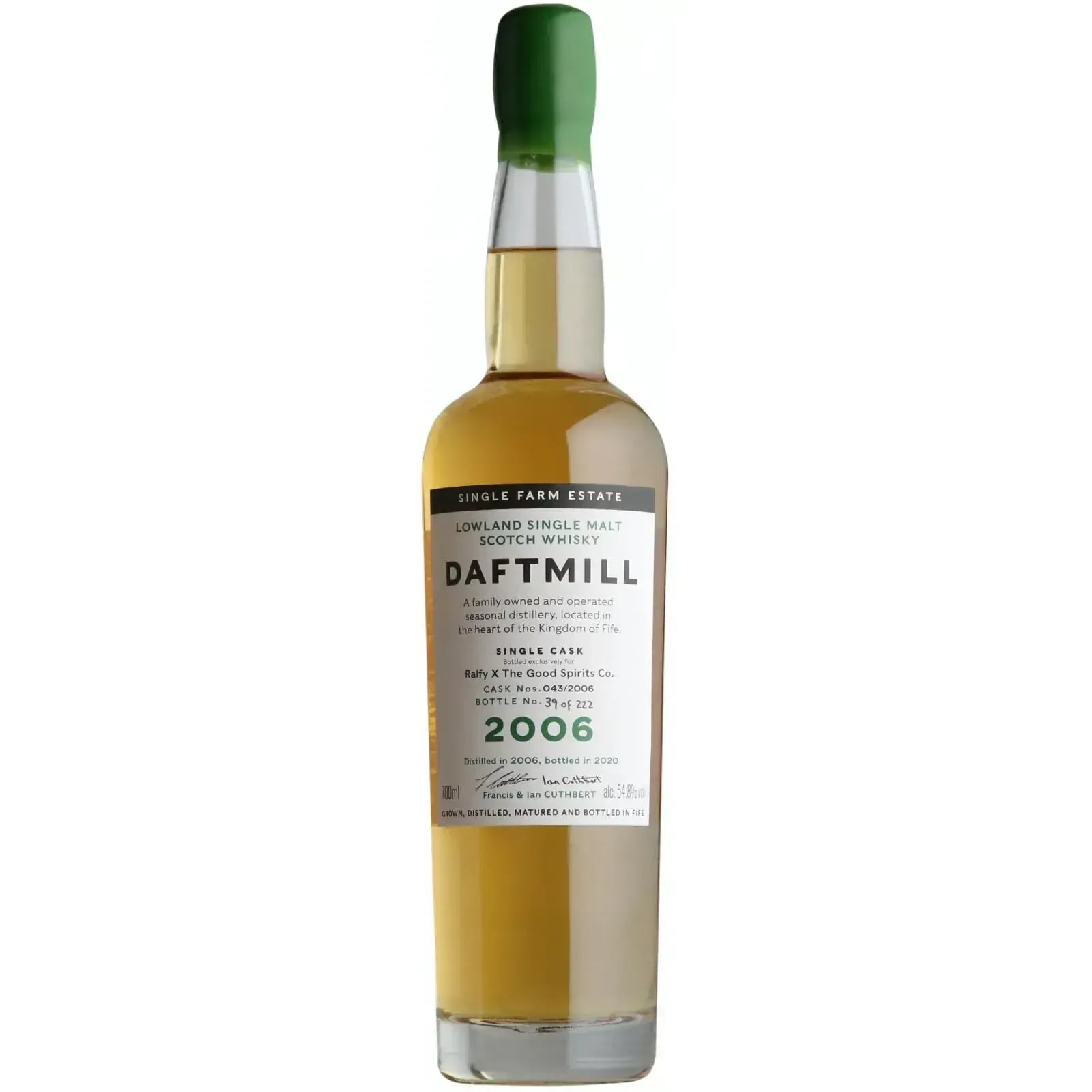 Daftmill 2006 Single Cask Nr.043/2006