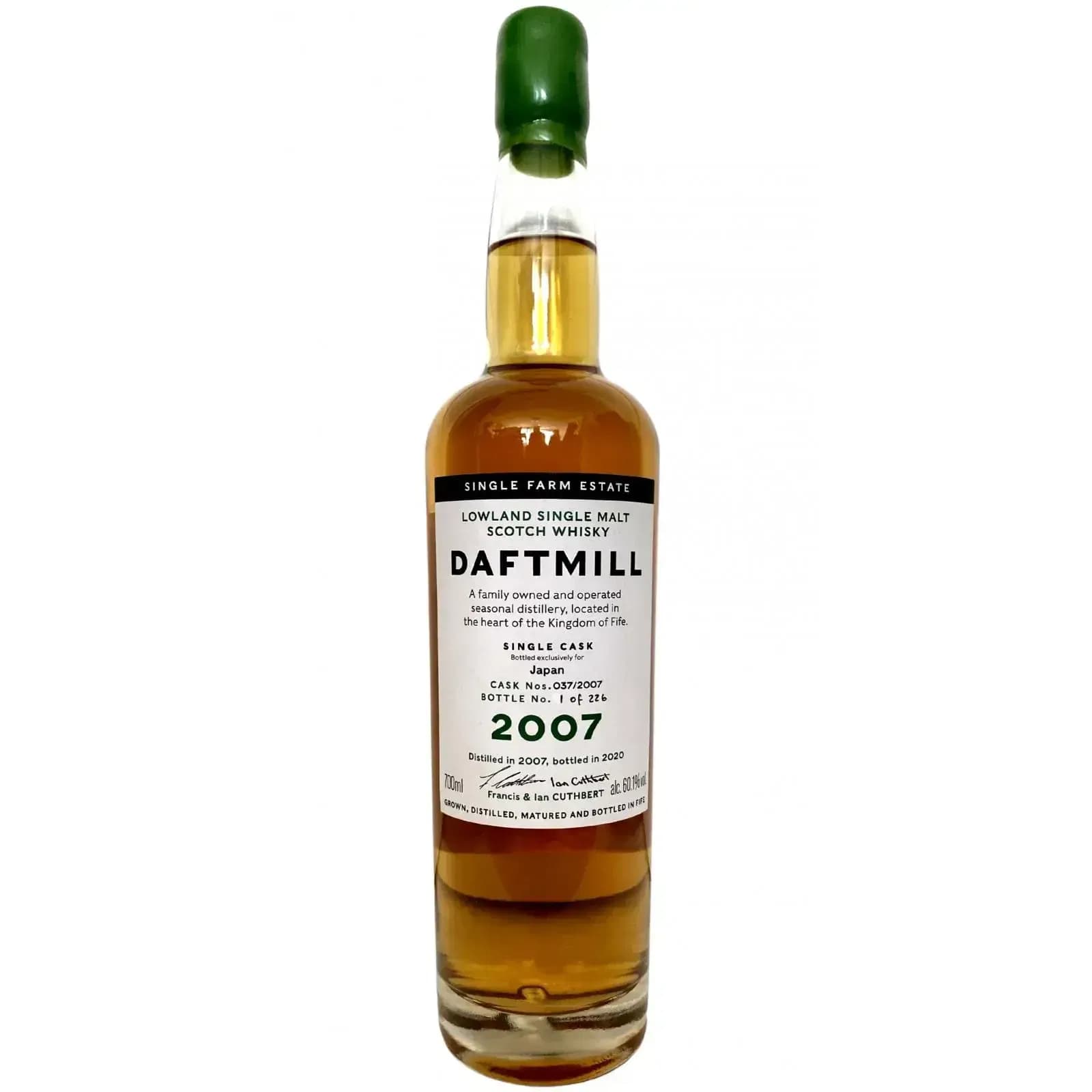 Daftmill 2007 Single Cask Nr.037/2007