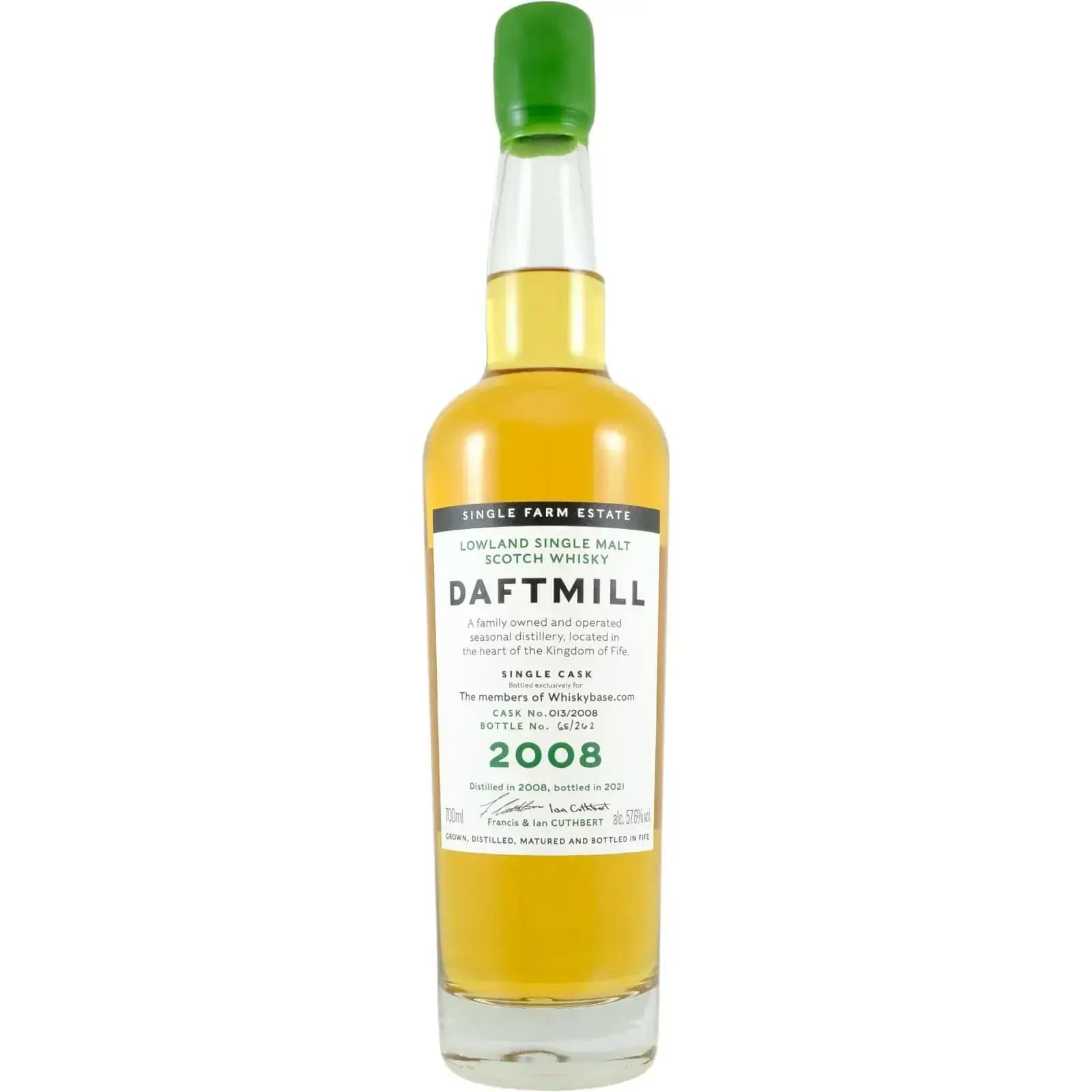 Daftmill 2008 Single Cask Nr.013/2008
