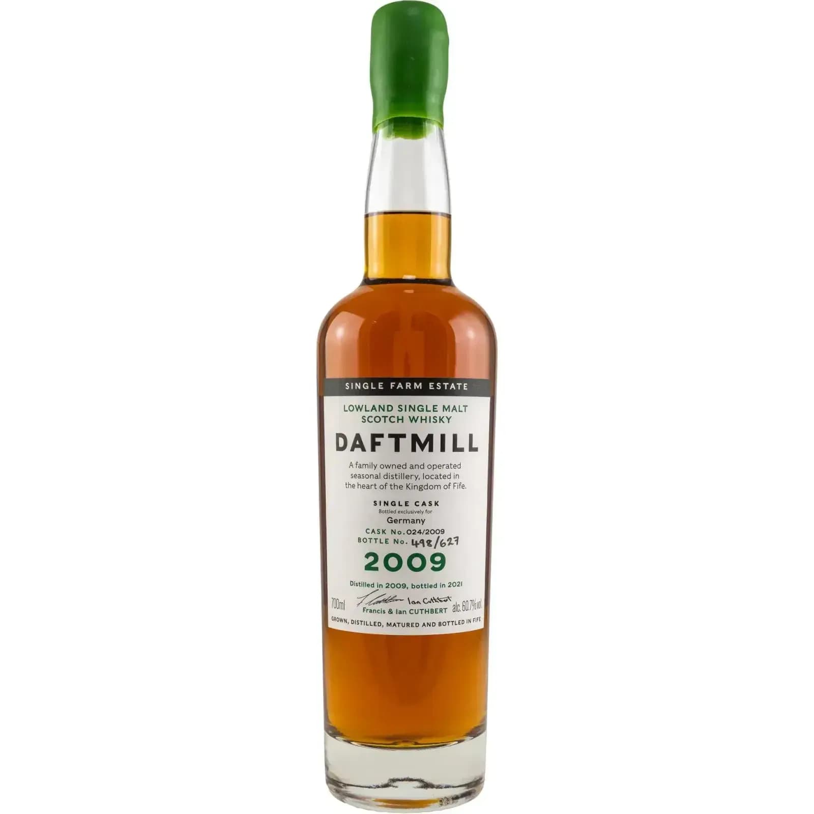 Daftmill 2009 Single Cask Nr.024/2009