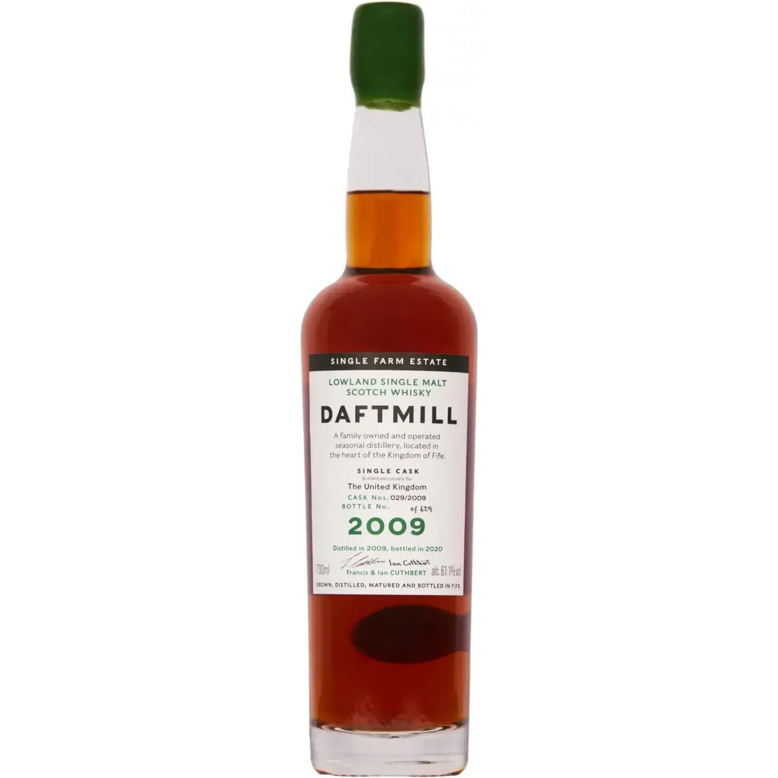Daftmill 2009 Single Cask Nr.029/2009