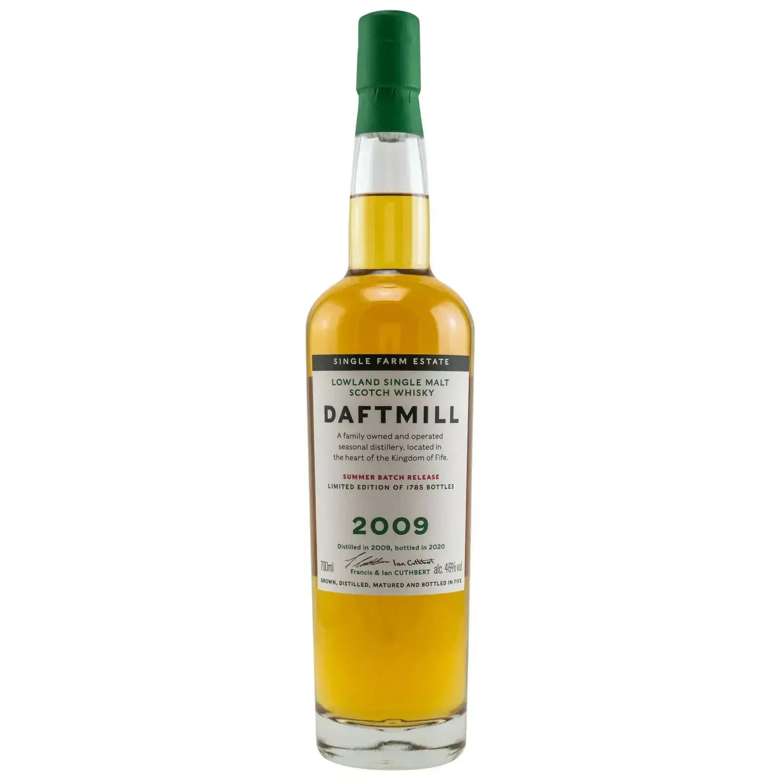 Daftmill 2009 Single Cask Nr.038/2009