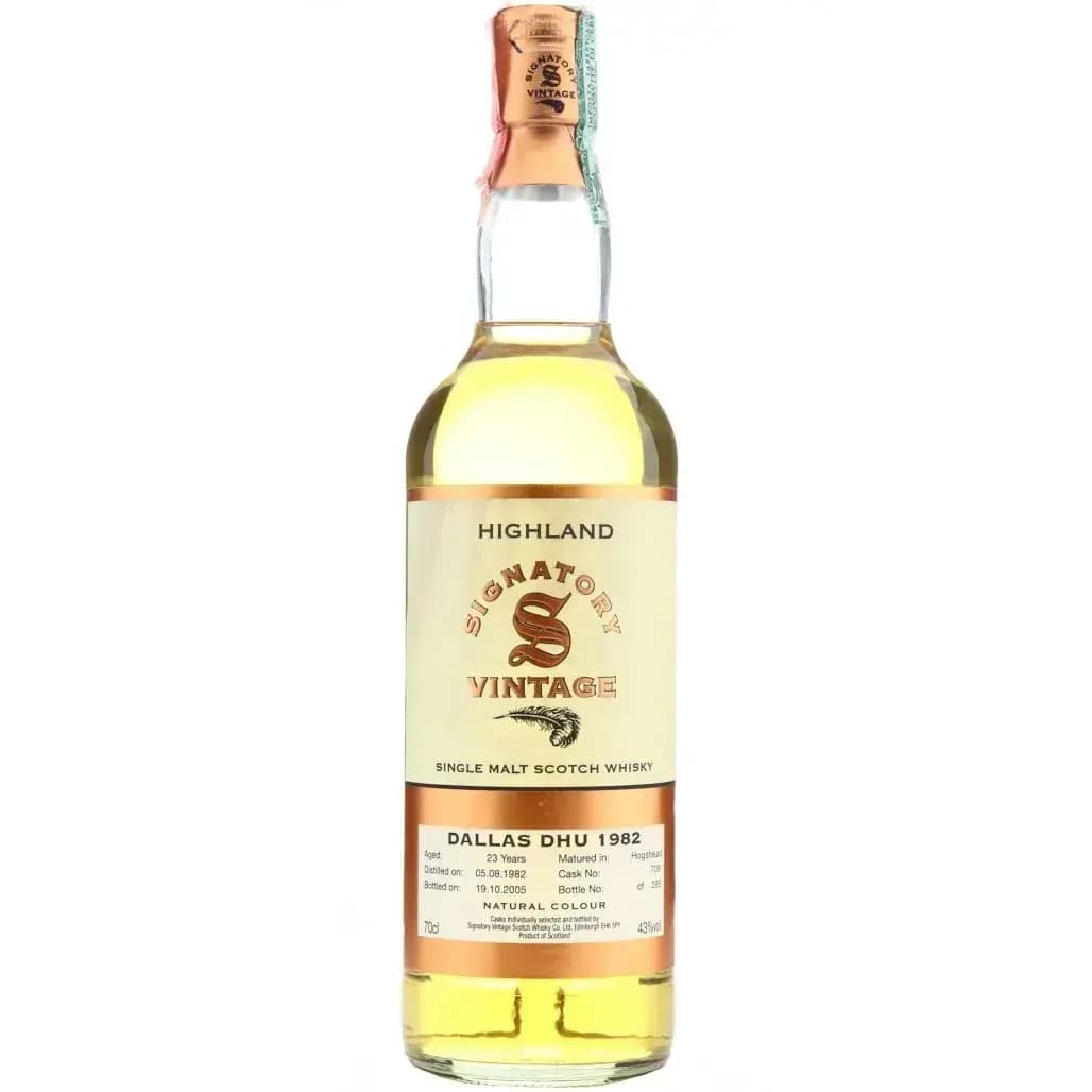 Dallas Dhu 1982 Cask Nr.704 Signatory Vintage Collection