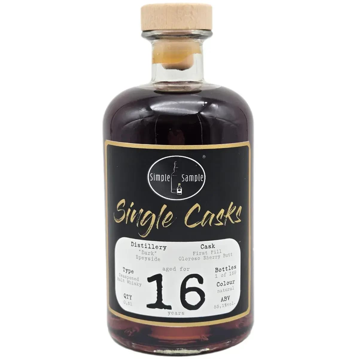 Dark Speyside Distillery 16 Years Old