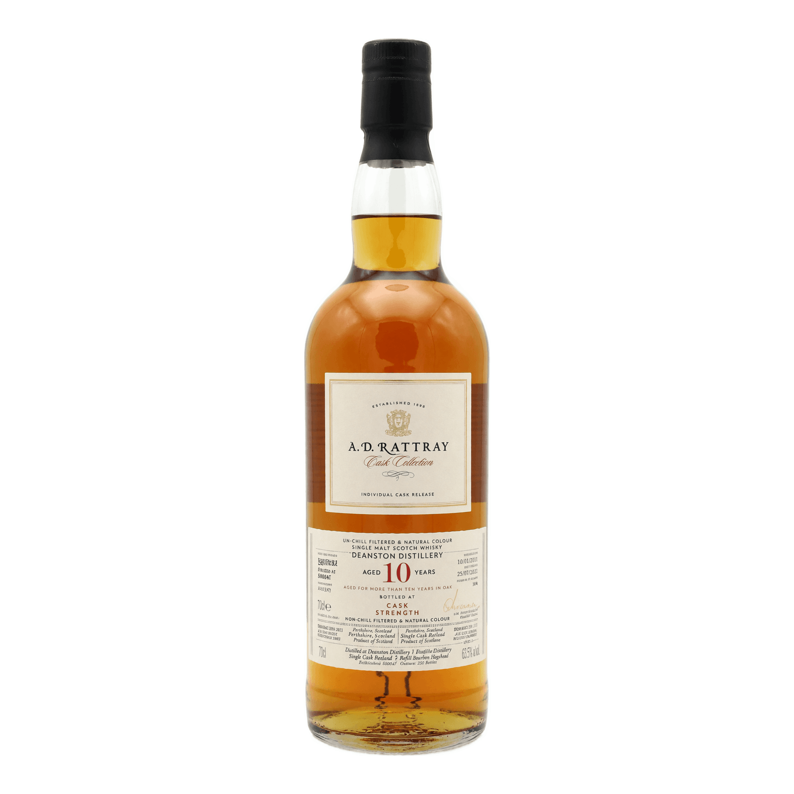 Deanston 10 Years Old 2011 Individual Cask Release A.D. Rattray 800047