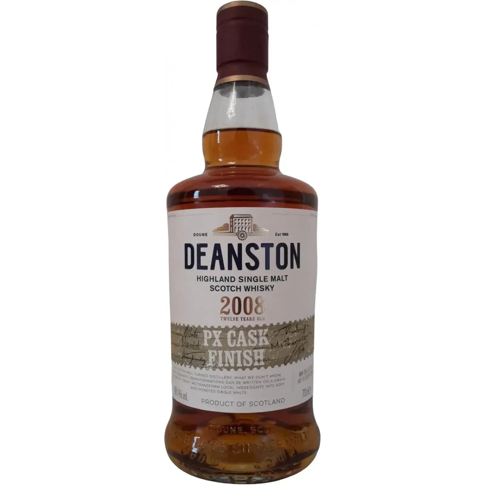 Deanston 12 Years Old 2008 Distillery Exclusive