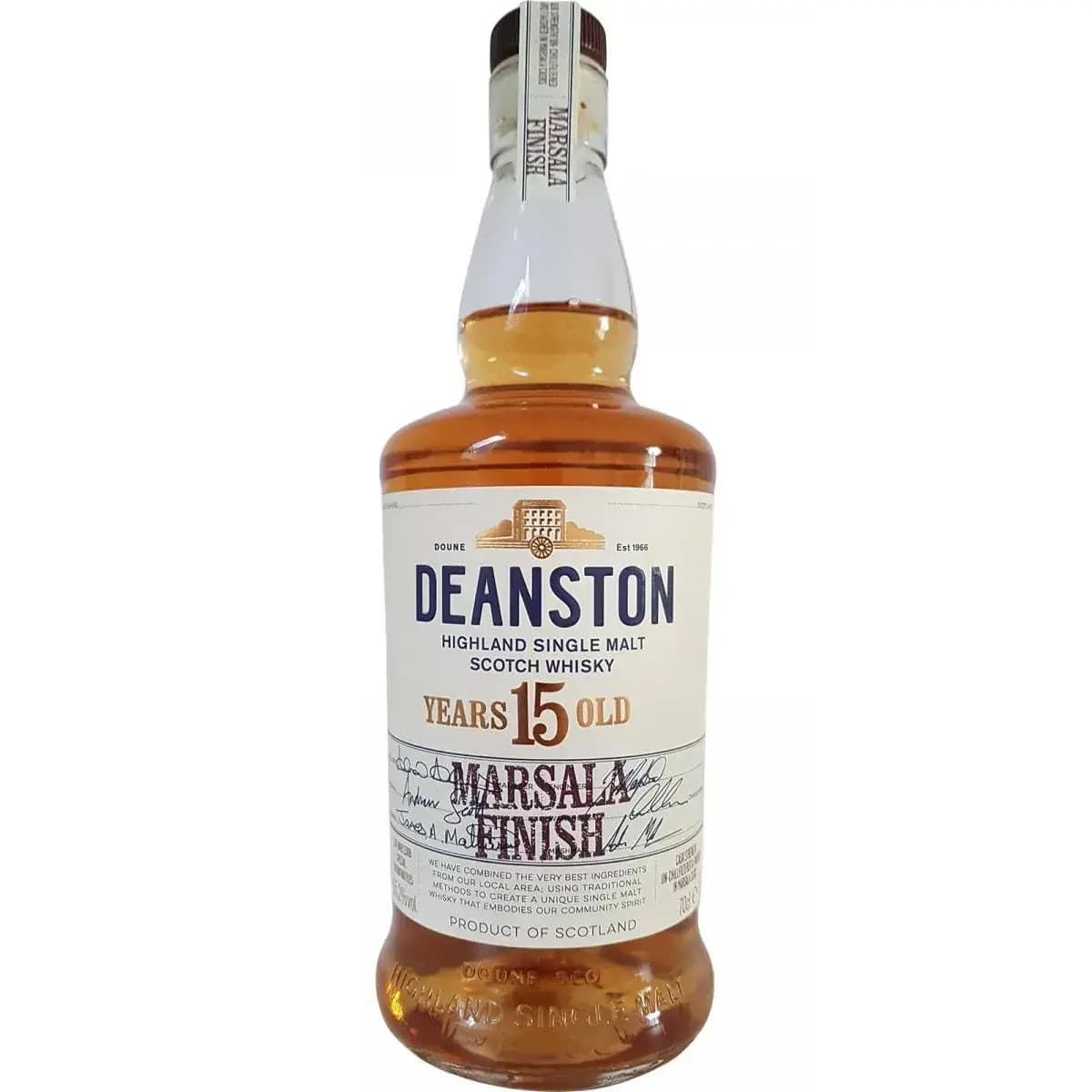 Deanston 15 Years Old Marsala Finish Distillery Exclusive