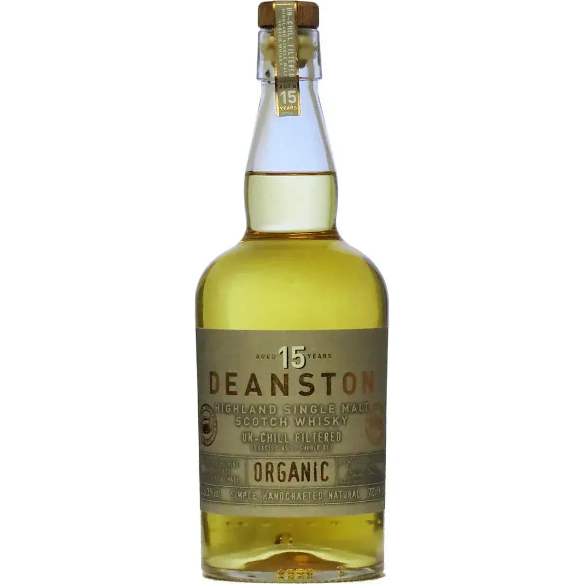 Deanston 15 Years Old Organic Batch 1