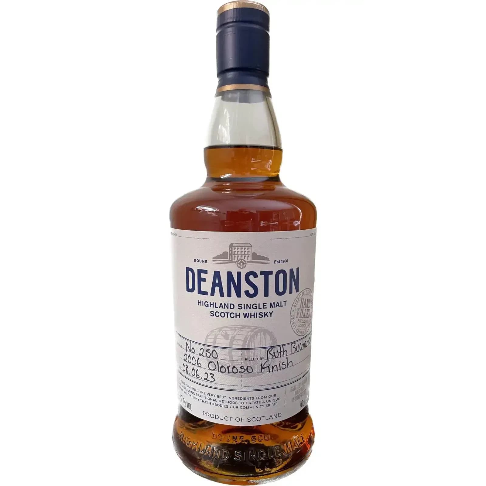 Deanston 2006 Warehouse 4 Cask Nr.250