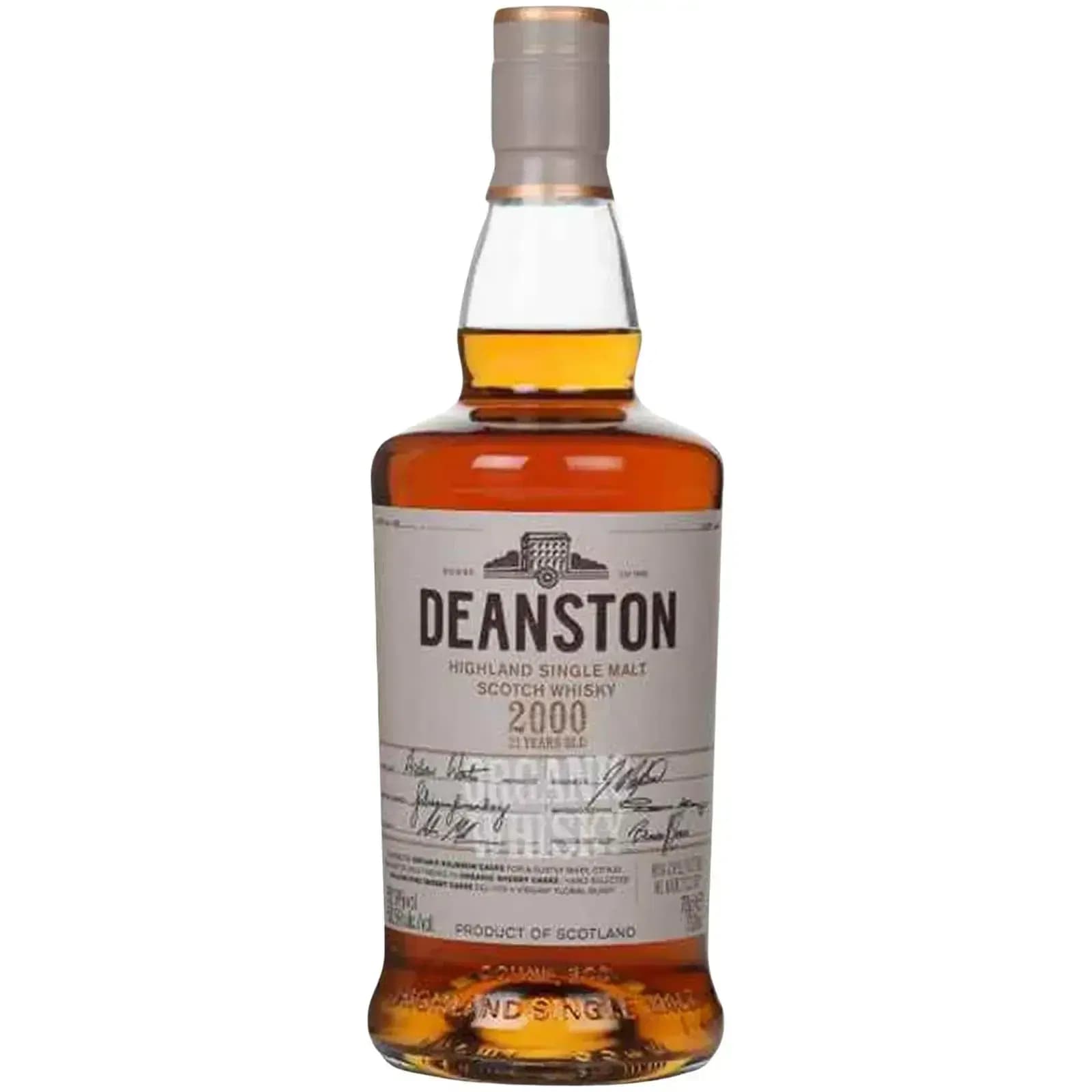 Deanston 21 Years Old 2000 Organic