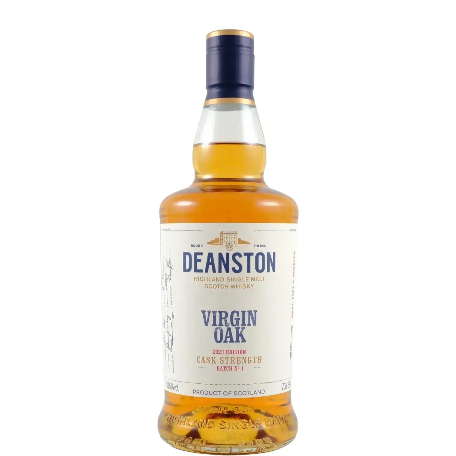 Deanston Virgin Oak Cask Strength Batch 1
