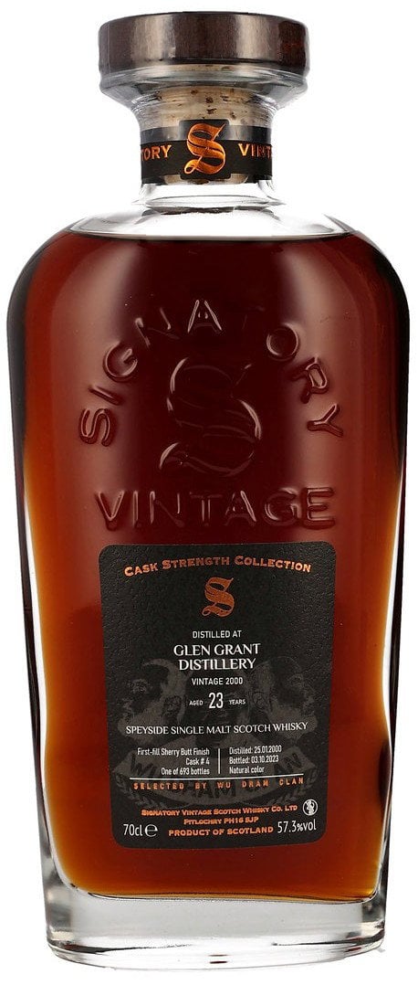 Glen Grant 23 Years Old 2000 Signatory Vintage