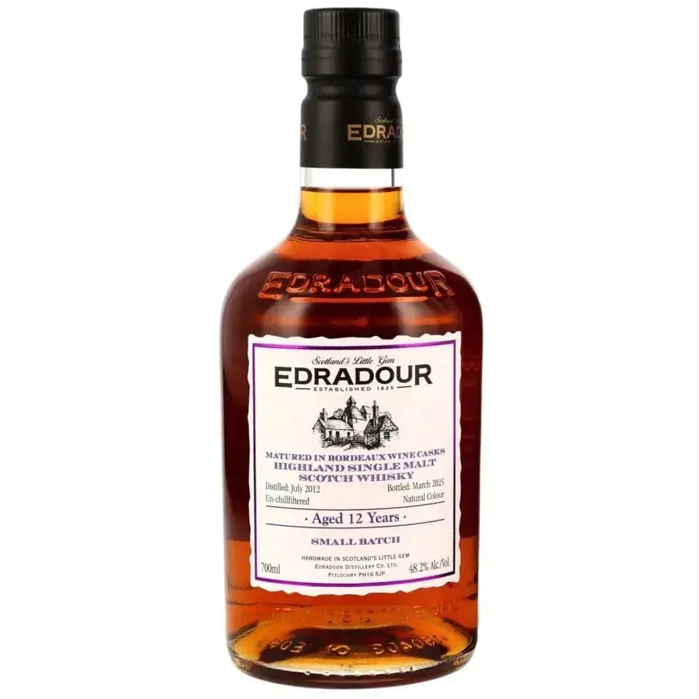 Edradour 12 Years Old Bordeaux Wine Casks