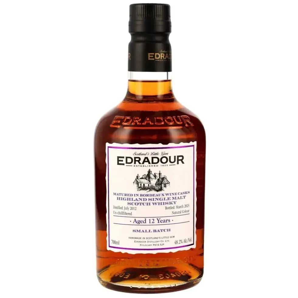 Edradour 12 Years Old Bordeaux Wine Casks