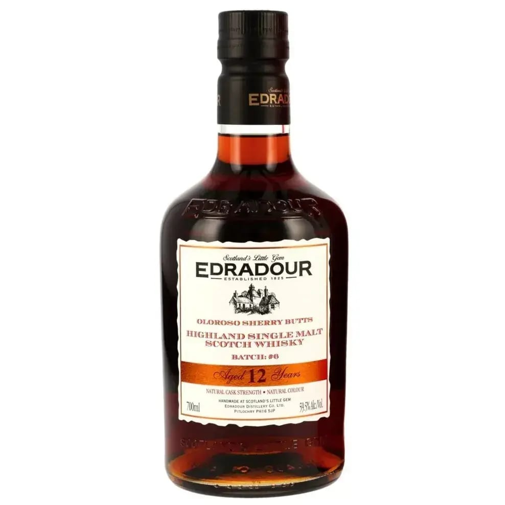 Edradour 12 Years Old Oloroso Sherry Butts – Batch #6