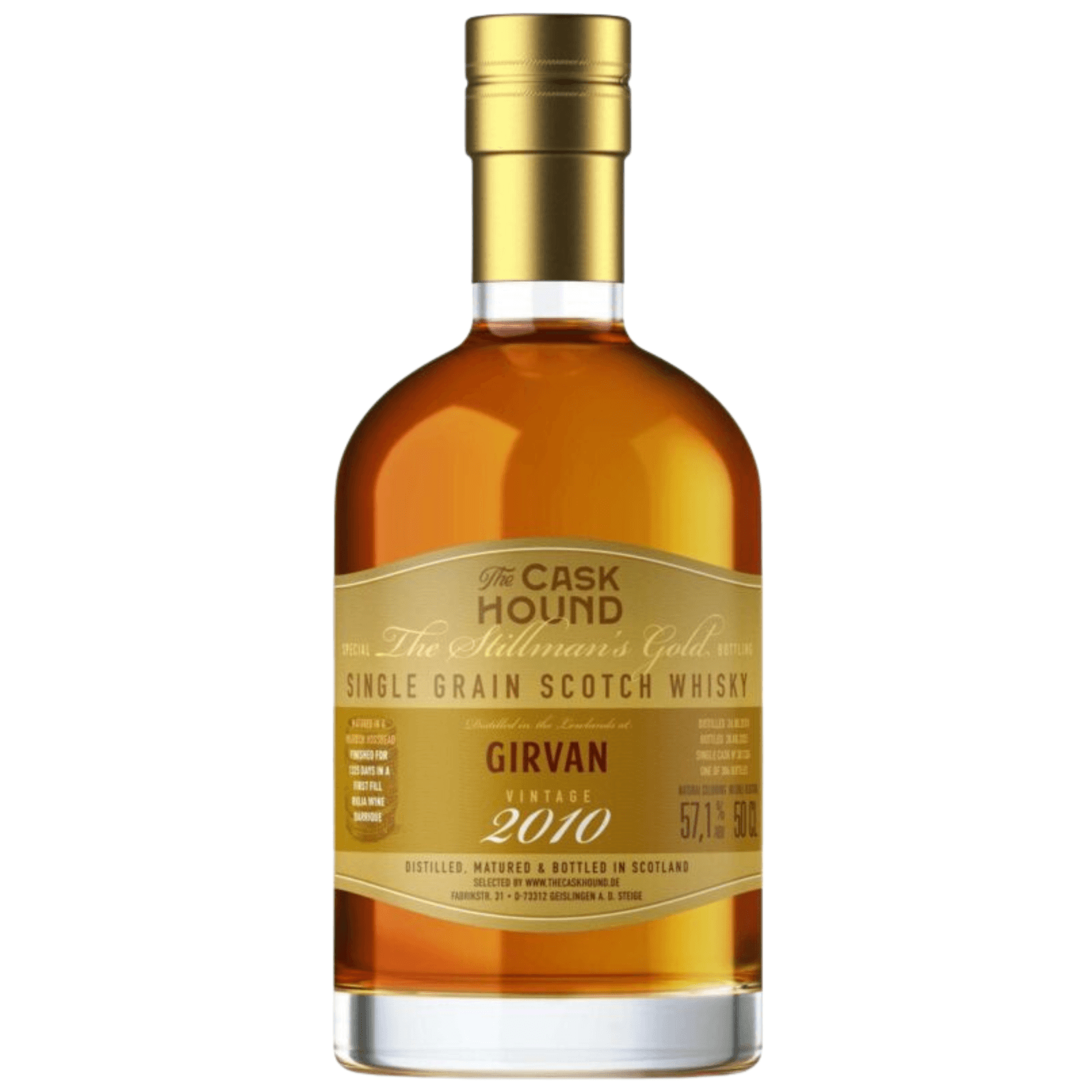 Girvan 15 Years Old 2010 The Stillman’s Gold 50 cl