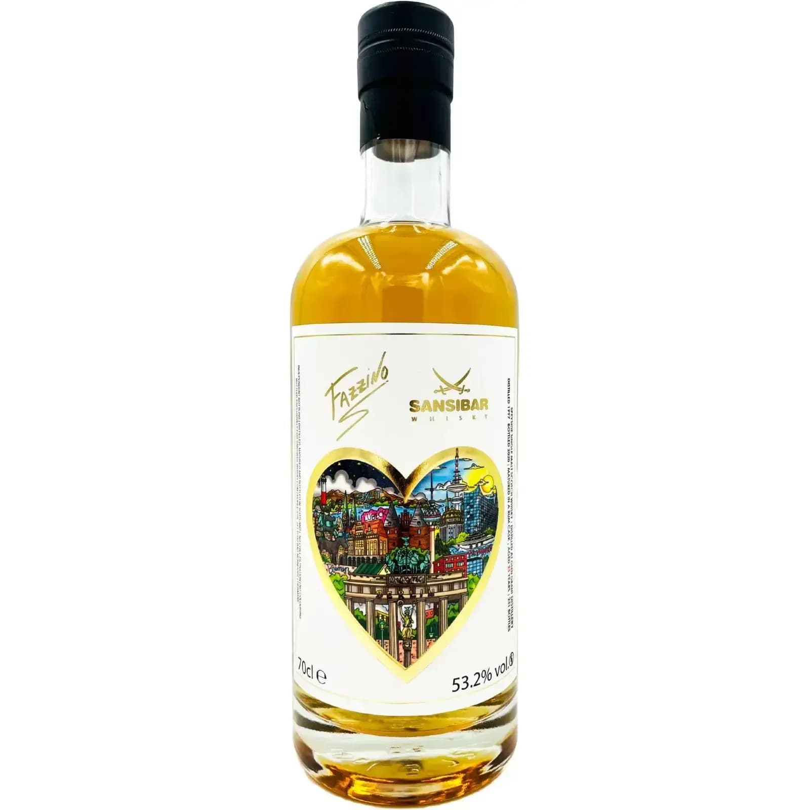 Glen Grant 23 Years Old 1997 Fazzino Artwork Sansibar