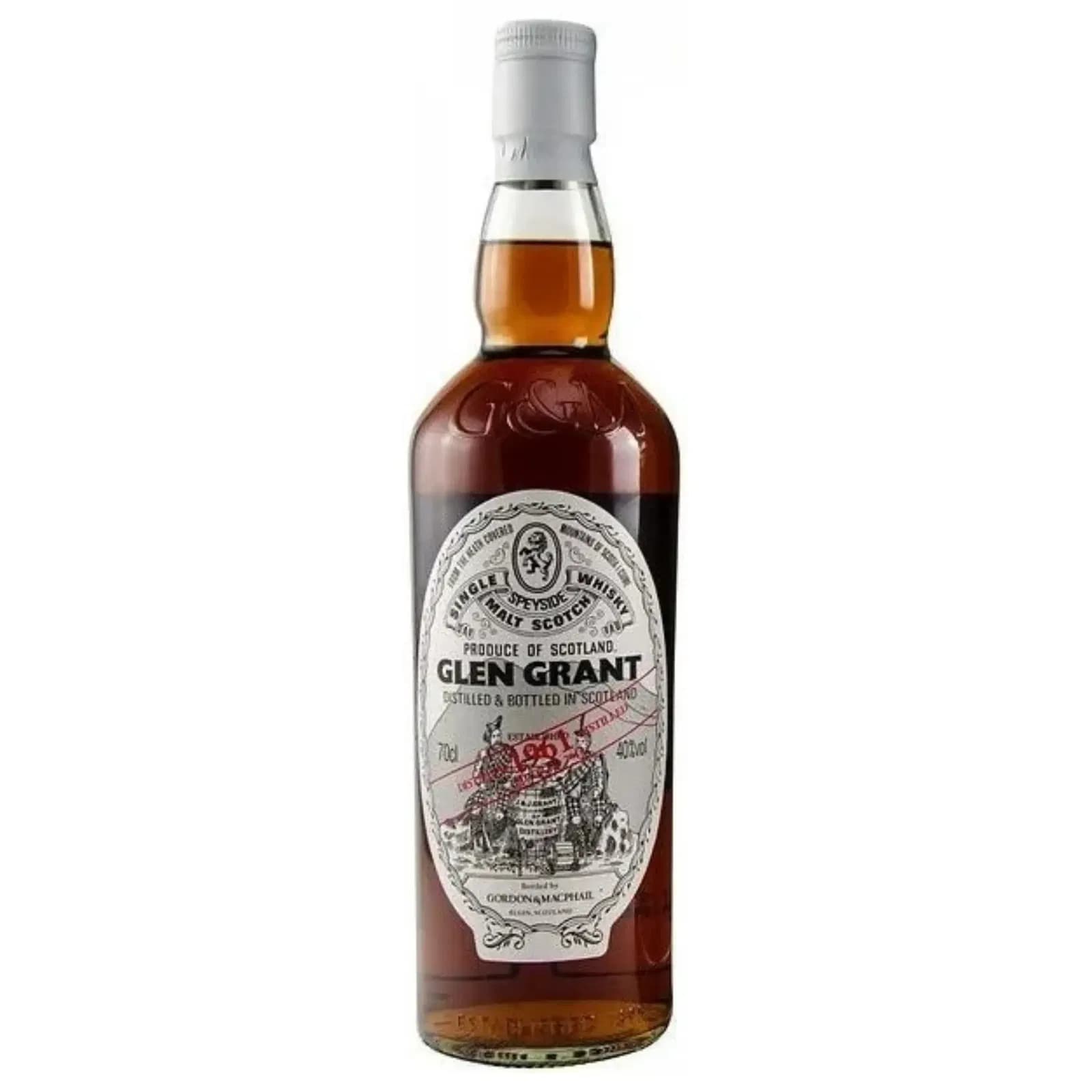 Glen Grant 52 Years Old 1961
Licensed Bottling
Gordon & MacPhail 6200