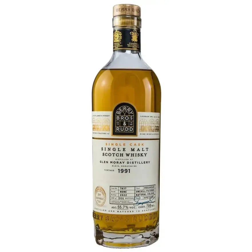 Glen Moray 1991 Berry Bros & Rudd 7837