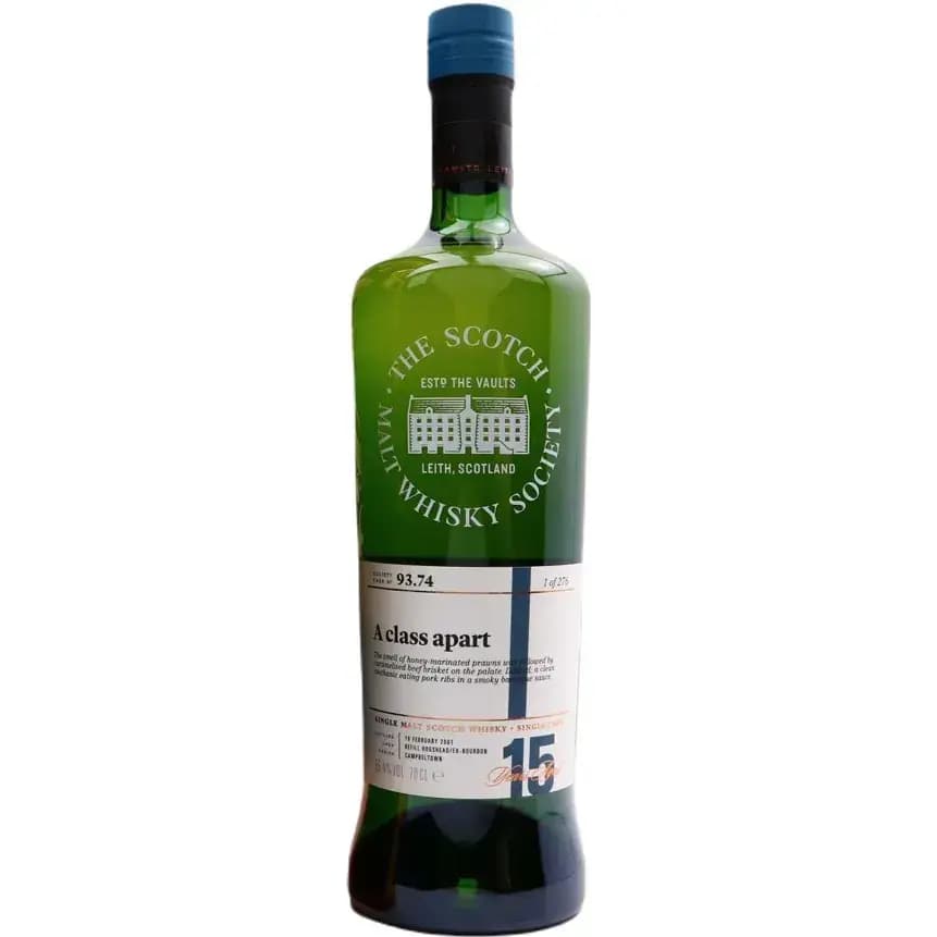 Glen Scotia 15 Years Old 2001 SMWS Cask Nr.93.74 - A class apart