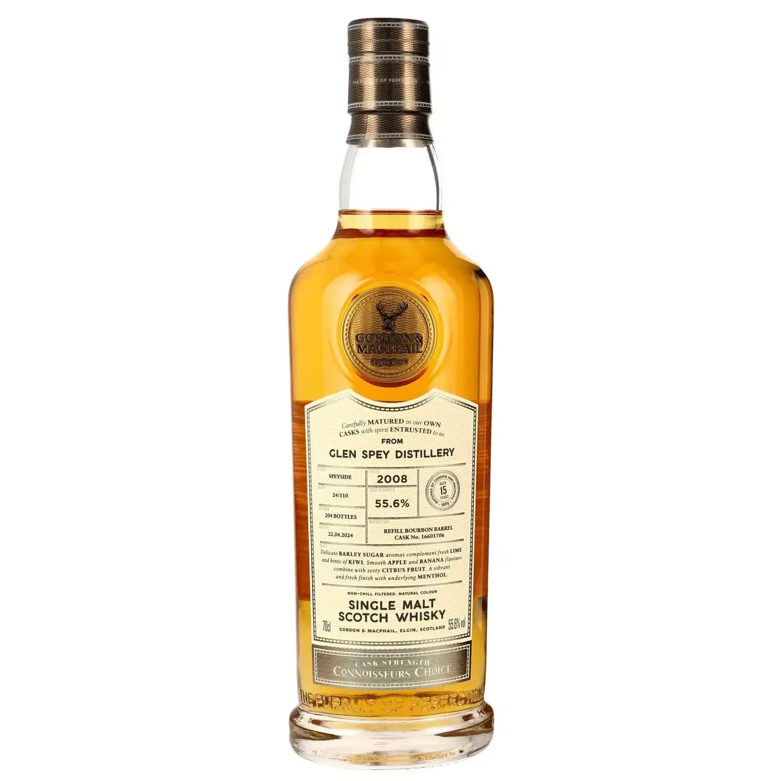 Glen Spey 15 Years Old 2008 Connoisseurs Choice Cask Strength Gordon & MacPhail