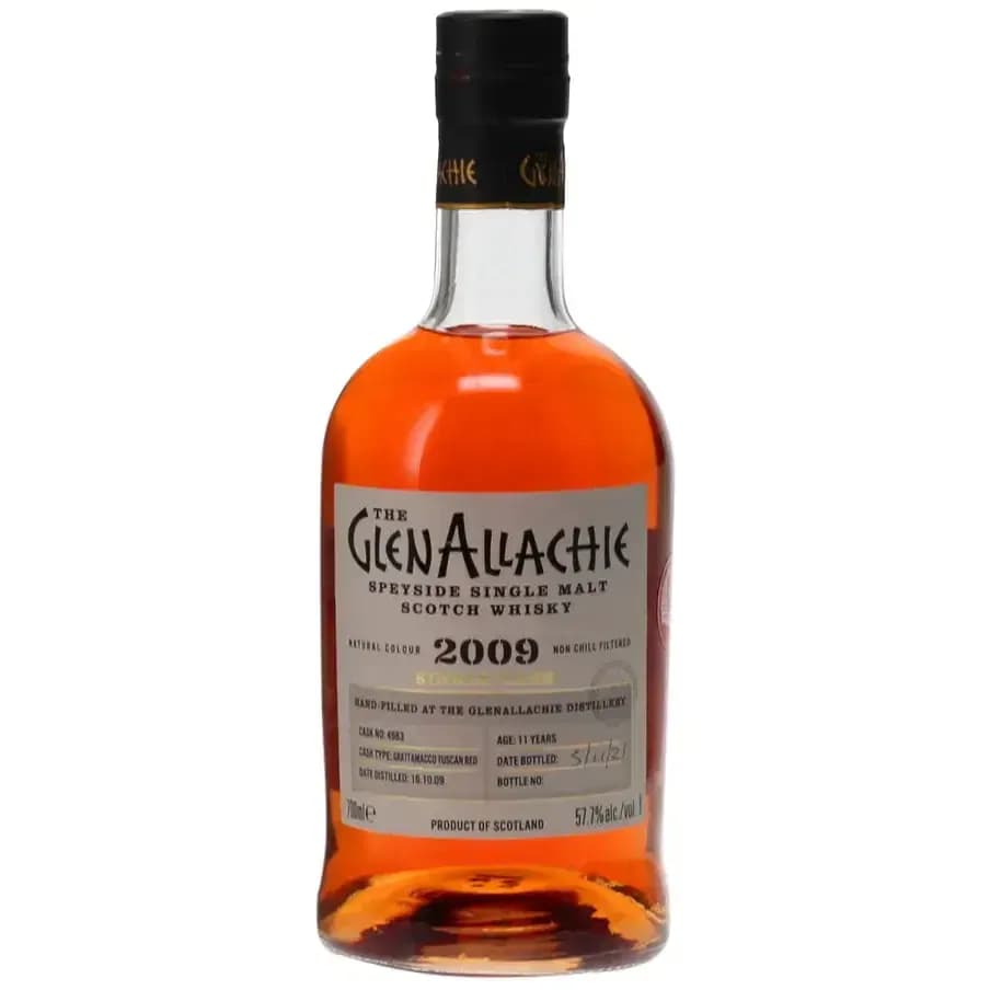 Glenallachie 11 Years Old 2009 Single Cask - Hand Filled Cask Nr.4983