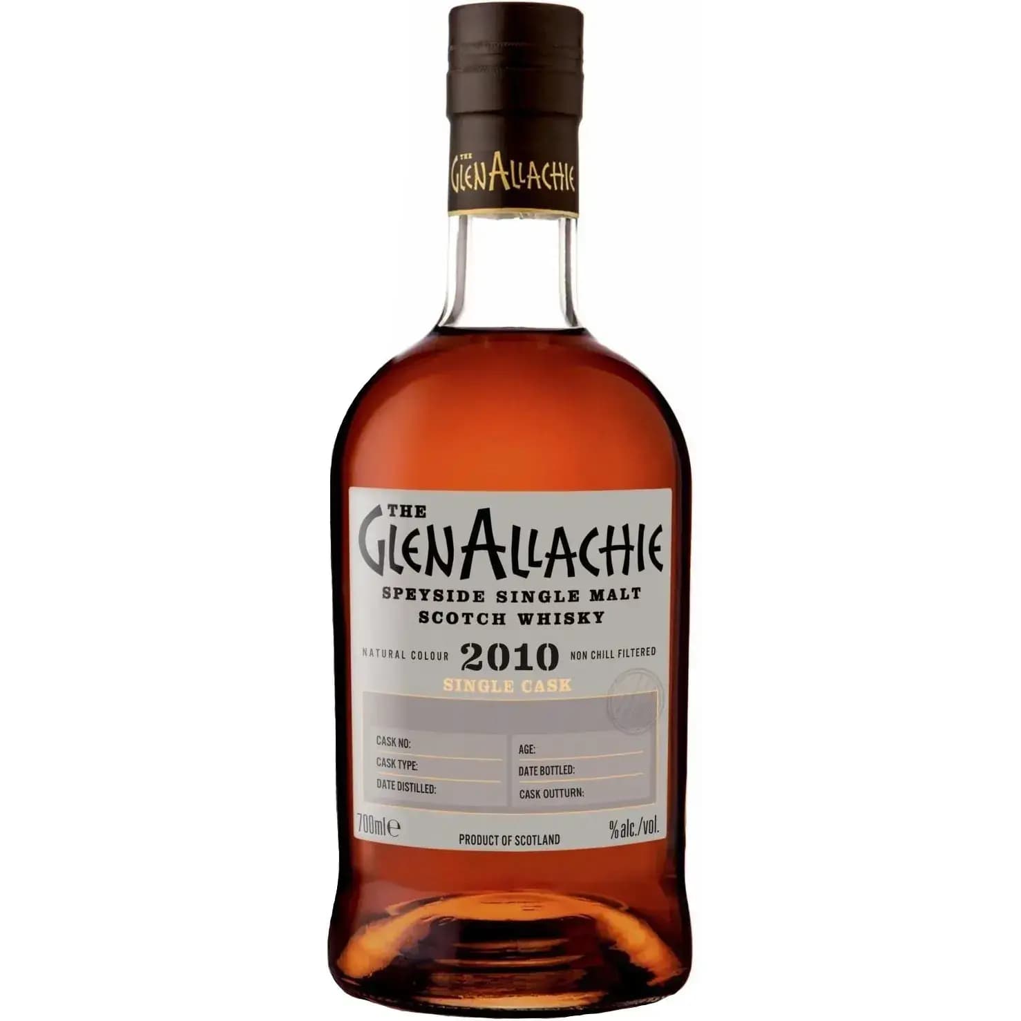Glenallachie 11 Years Old 2010 Single Cask Cask Nr.2784