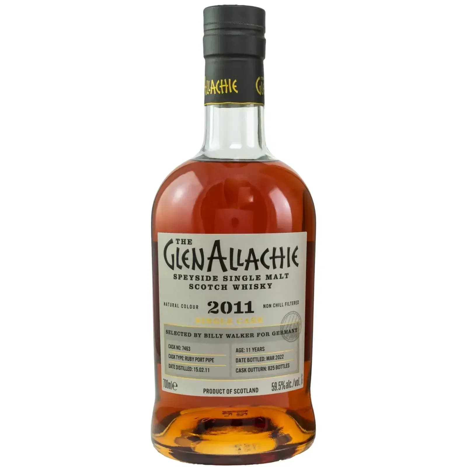 Glenallachie 11 Years Old 2011 Single Cask Cask Nr.7463