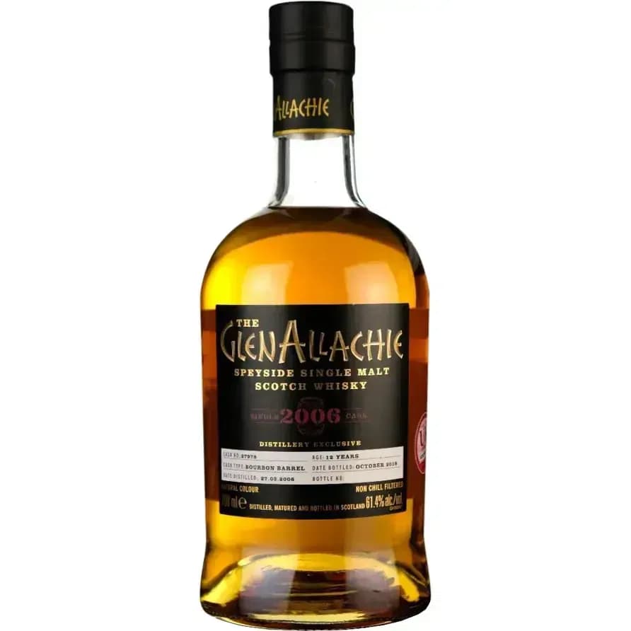 Glenallachie 12 Years Old 2006 Single Cask Cask Nr.27978