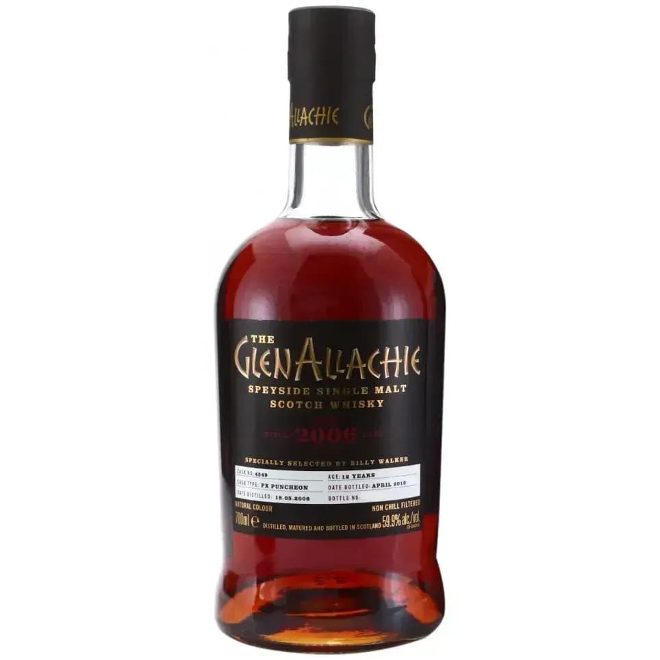 Glenallachie 12 Years Old 2006 Single Cask Cask Nr.4549