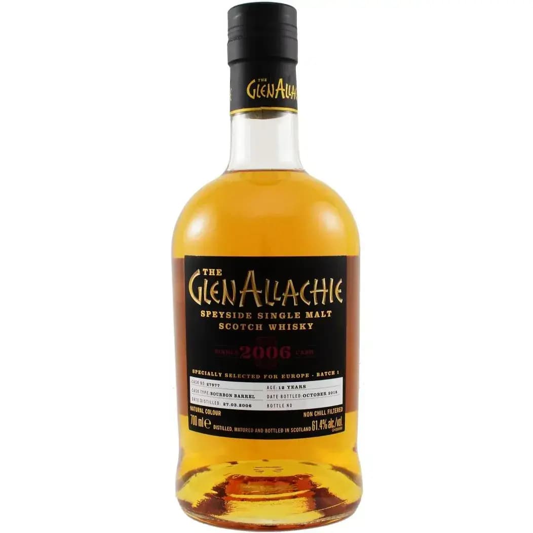 Glenallachie 12 Years Old 2006 Single Cask For Europe - Batch 1 Cask Nr.27977