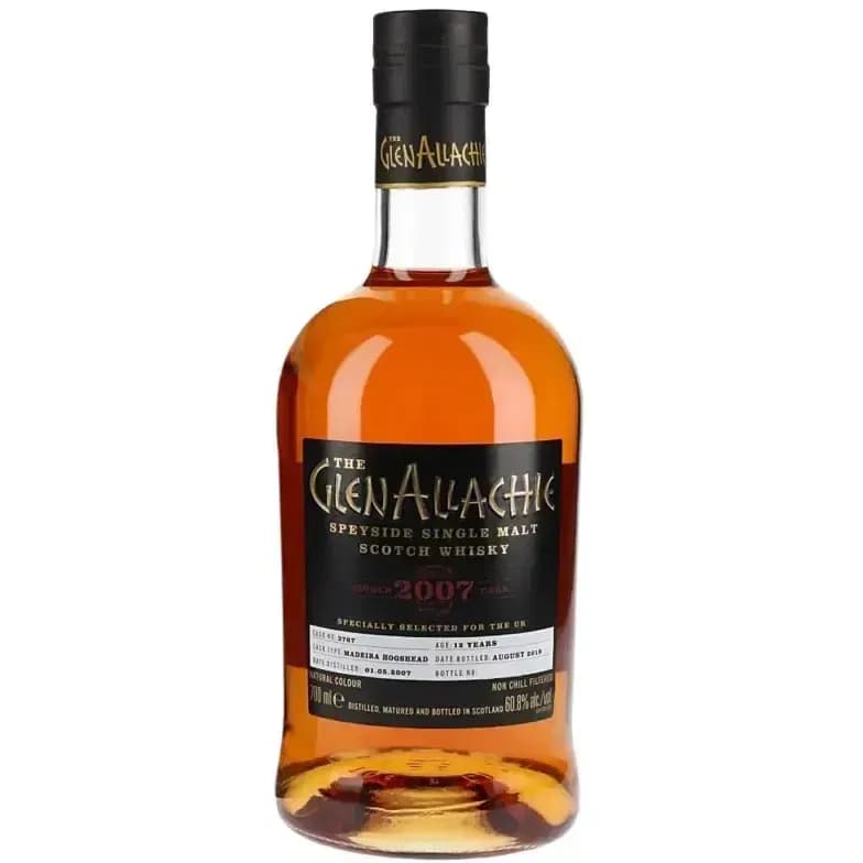 Glenallachie 12 Years Old 2007 Single Cask Cask Nr.4491